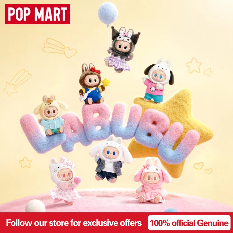 

Хит продаж: Новая оригинальная серия POPMART THE MONSTERS SANRIO Hello Kitty and Friends — виниловые плюшевые подвески-игрушки в закрытой упаковке, милые куклы