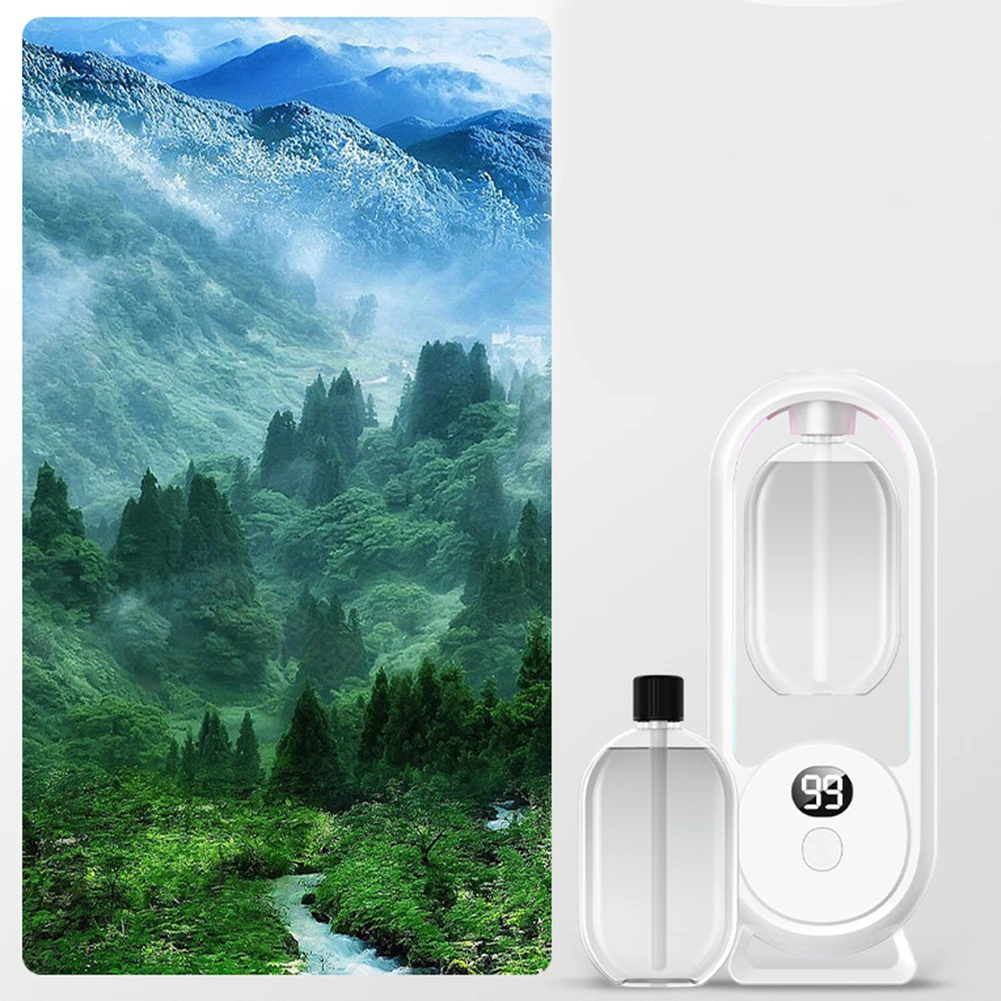 Multi-Speed Automatic Air Freshener with Precise Timer Control for Steady Gardenia Fragrance in Living Room Bedroom and Bathroom