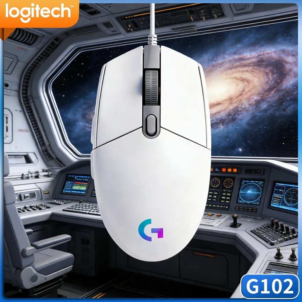 Logitech G102 Prodigy Gaming Mouse,Multi Profile Storage Function,Save Parameter Settings For Different Game Types