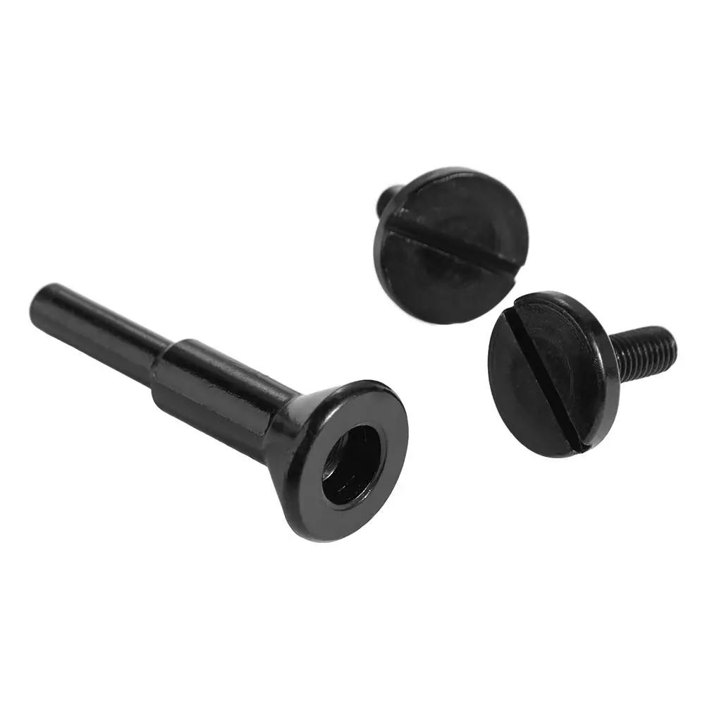 แกนยึดแบบมีรูสำหรับติดตั้งน็อตขนาด 6/10 มม. พร้อมรูสำหรับแกนขนาด 3/8 นิ้ว และ 1/4 นิ้ว  พร้อมด้ามจับขนาด 1/4 นิ้ว สำหรับเชื่อมต่อเครื่องเจียร  อะแดปเตอร์สำหรับแกนยึดแบบคงที่