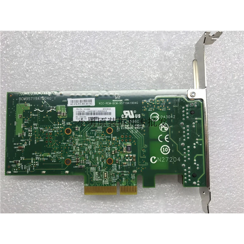 For IBM 5899 00E2872 74Y4064 00RX892 BCM5719 Gigabit LAN Card