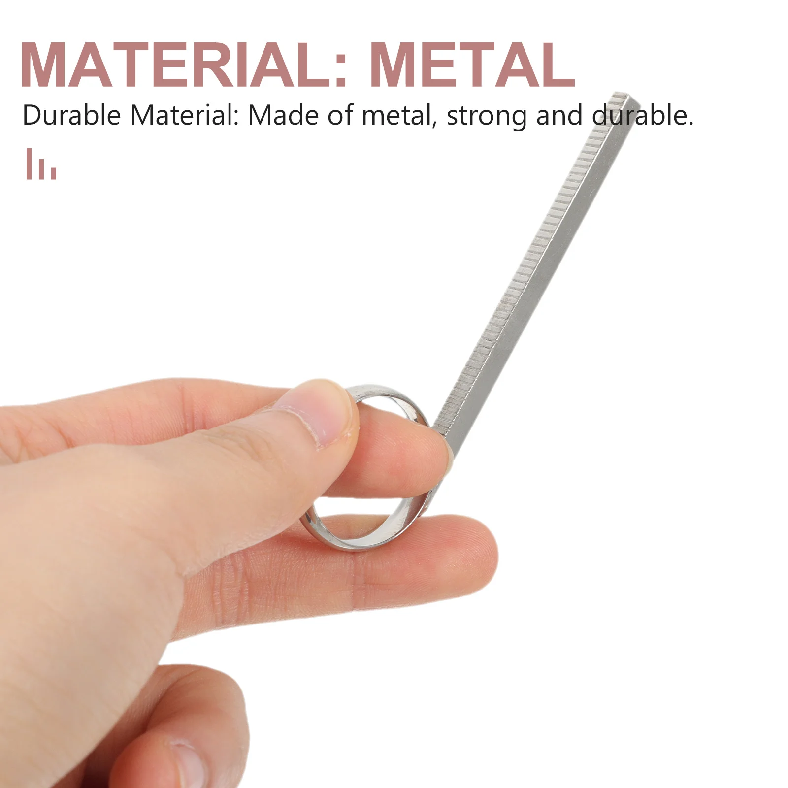 

Metal Trumpet Finger Ring Small Size Durable Accessories Set Perfect Fit for B Flat Trumpet Slide Musical Instrument Supplies