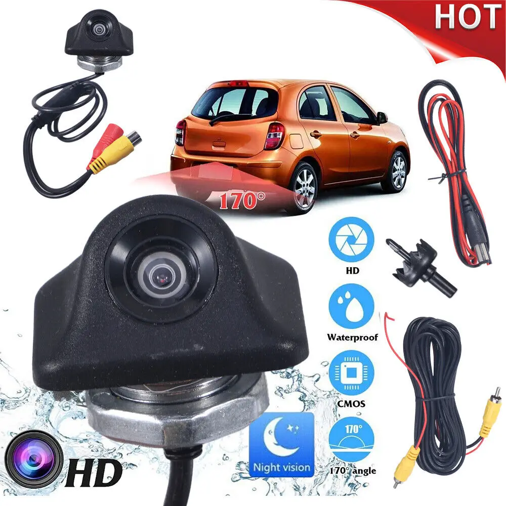 

170° Car Rear View Backup Camera Reverse Parking Cam HD Night Vision Waterproof