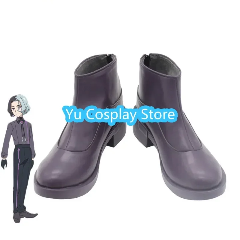 

Yu-Cosplay Amethio Cosplay Shoes Halloween Carnival Boots Cosplay Prop PU Leather Shoes Custom Made