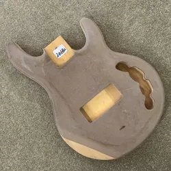 EB682 Sample Order Musicman Electric Bass Custom Unfinished Bass Body in SOlid Wood No Paints for DIY