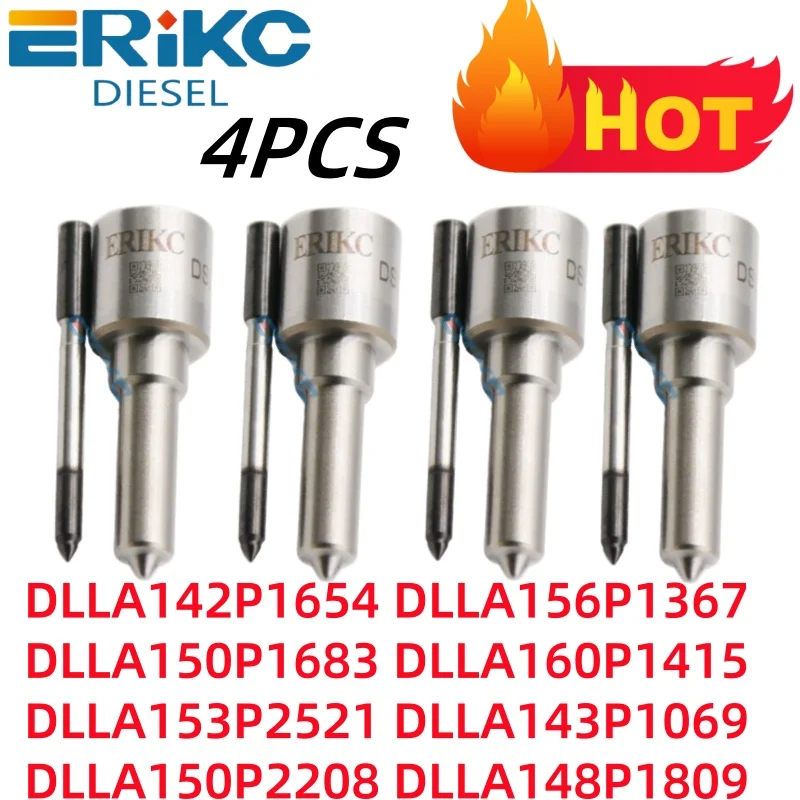 

4 PCS DLLA142P1654 DLLA156P1367 DLLA150P1683 DLLA160P1415 DLLA153P2521 DLLA143P1069 DLLA150P2208 DLLA148P1809 Injector Nozzle