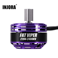 INJORA Fat Viper 2204 Brushless Outrunner Motor with Mount for 1/24 RC Crawler Axial SCX24