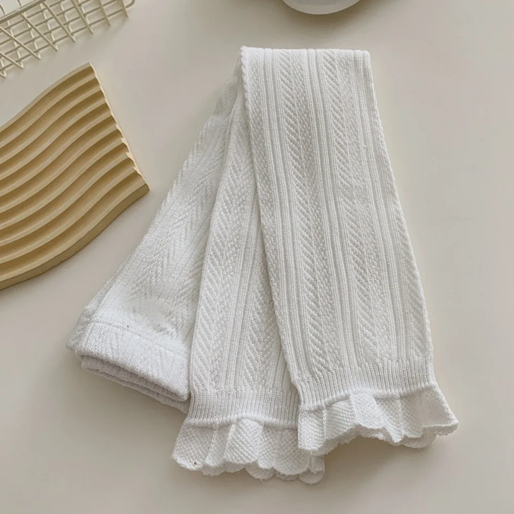 Fashion Soft Baby Legging Cotton Comfort Toddler Pantyhose Lotus Edge Tight-fitting Newborn Long Pants Socks Girls 1-6 Years Old