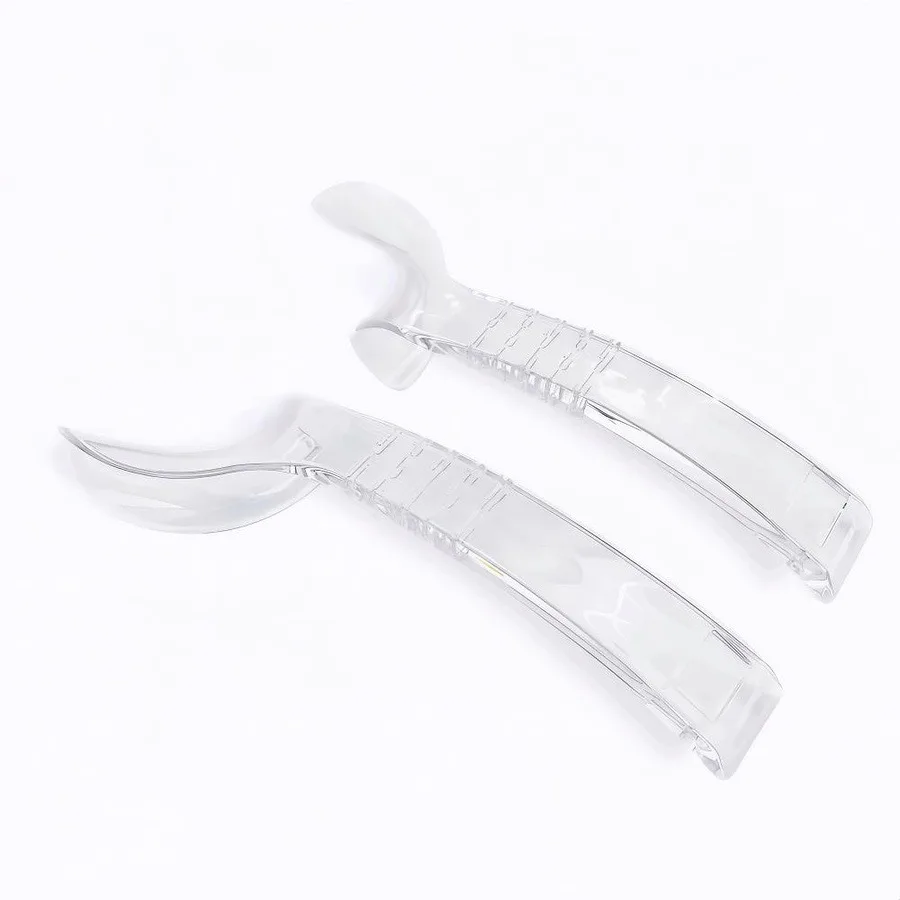 Dentalhalf Side Hook Lip Retractor Intraoral Supporting Device Mouth Opener Left +Right Transparent Cheek Retractor