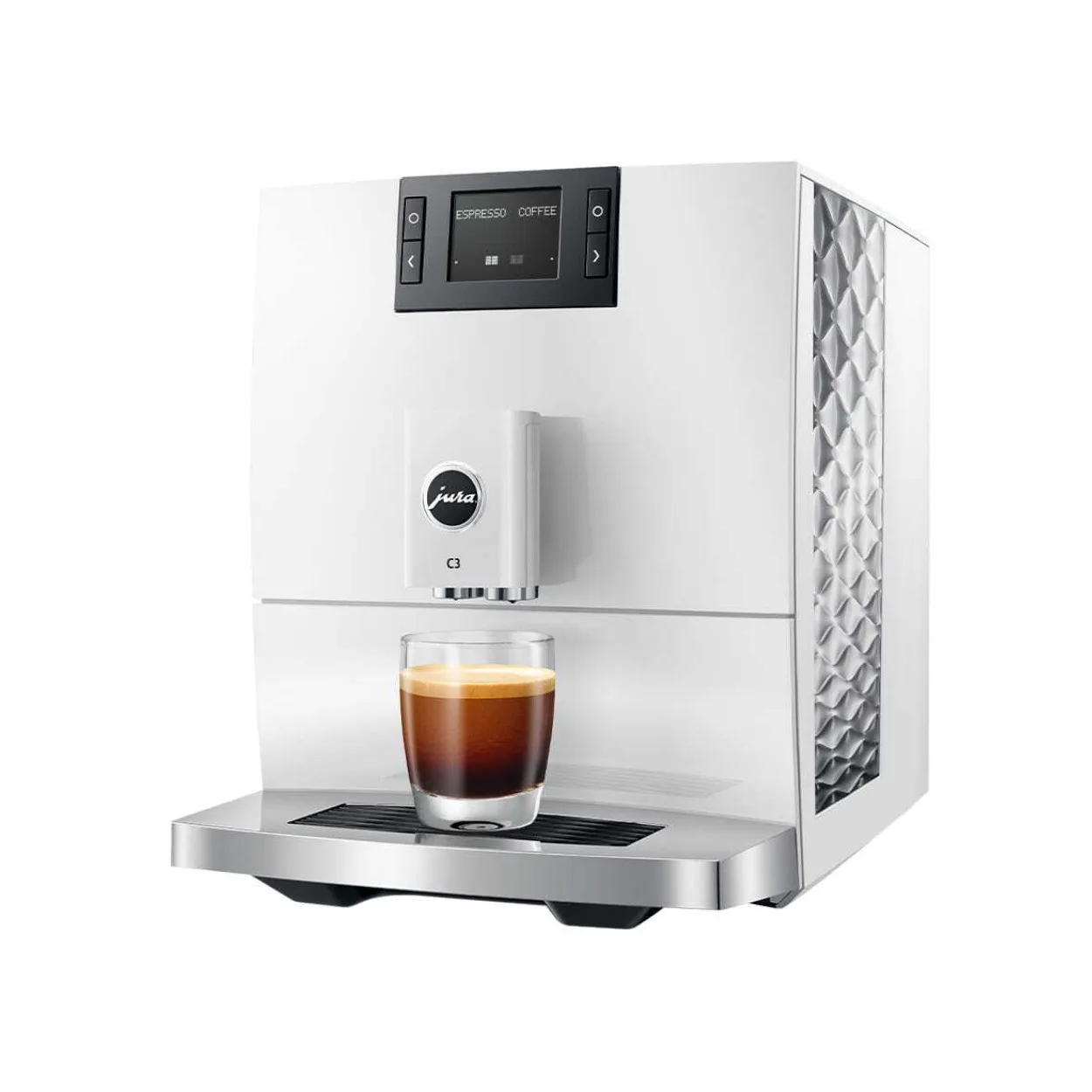 

C3 Automatic Coffee and Espresso Machine with 4 Specialties (Piano White)