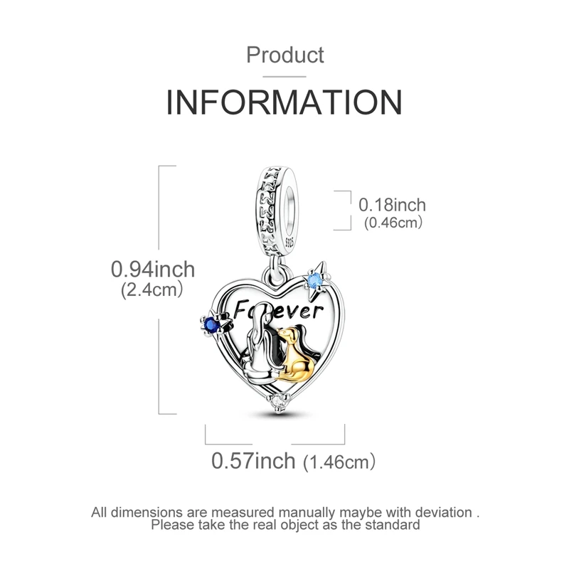 Heißer Verkauf Original 925 Silber Armband-Verlängerung Passend für Original Markenarmbänder Verlängert Damen DIY Exquisites Schmuck-Geschenk – Detail 30