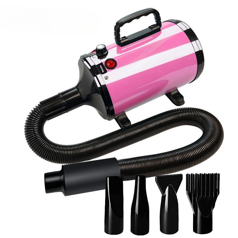 

220V Hair Dryer Dogs Pet Grooming Blower Constant Temperature Fast Silent Drying Machine Stepless Speed Regulation