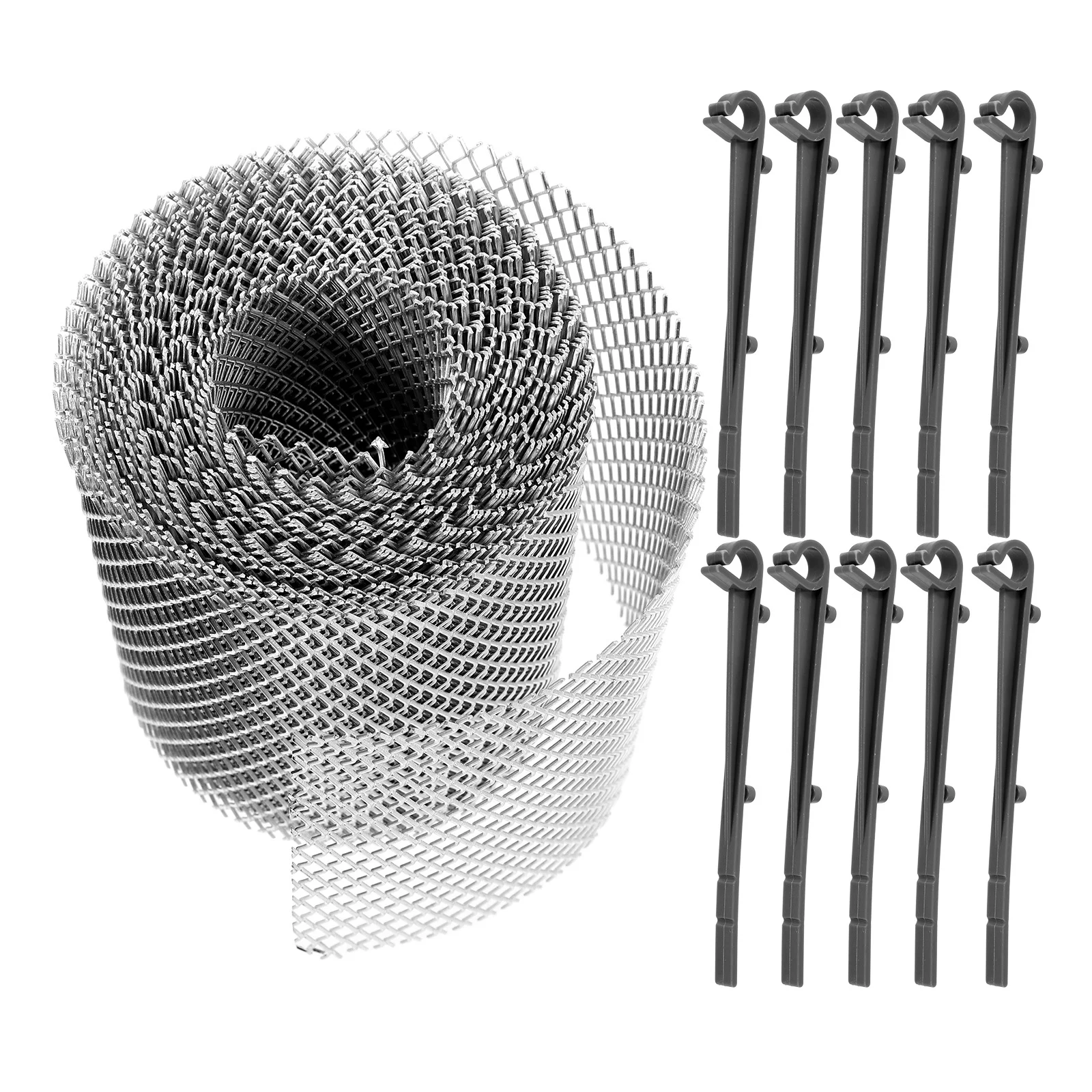 1 مجموعة 1 مجموعة مزراب الحرس غطاء شبكي للصرف خندق مكافحة حجب تصفية ورقة الحطام حماية المعاوضة شبكة لفة للشاشة ل #5