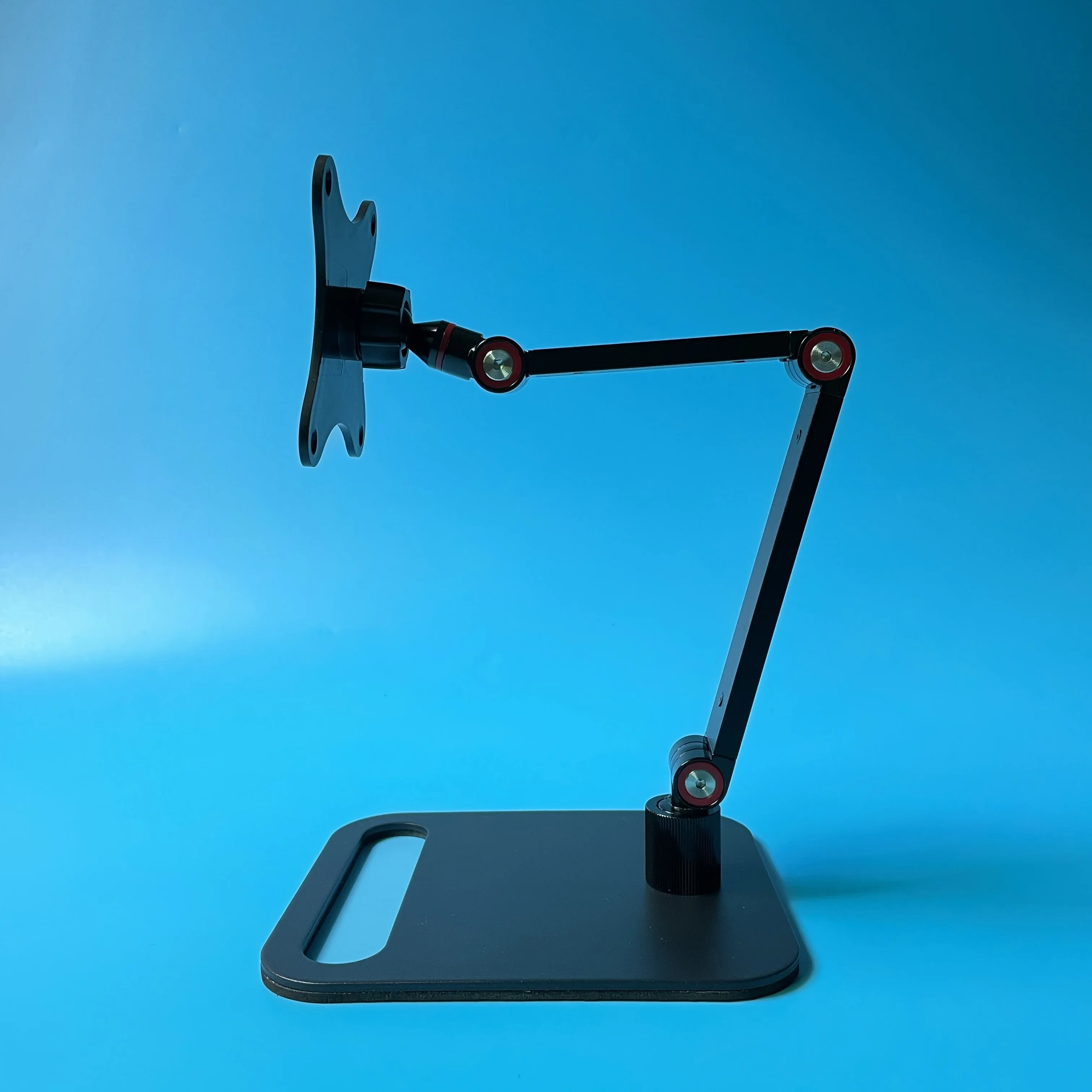 Suporte do monitor portátil, liga de alumínio, VESA Mount, Extended Gaming Display, altura ajustável, 360 Rotating, 15,6, 17,3"