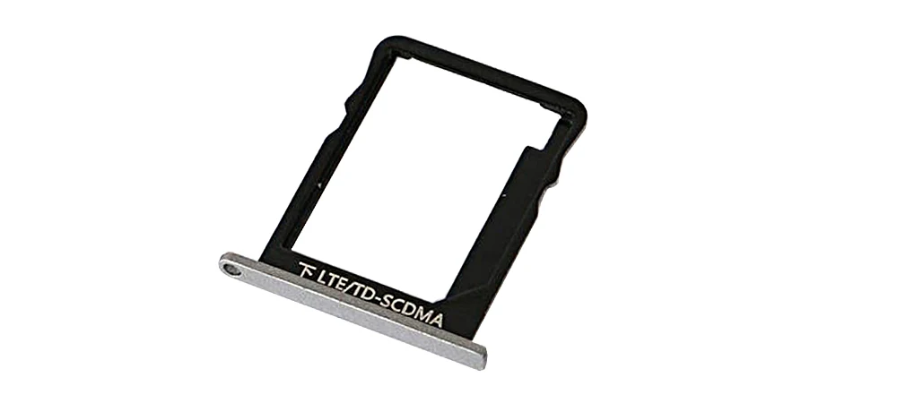 100% Genuine Sim &  Card Tray Holder for Huawei Ascend P7 Sim Card Slot Tray reader Adapter gray color Replacement repair image 4