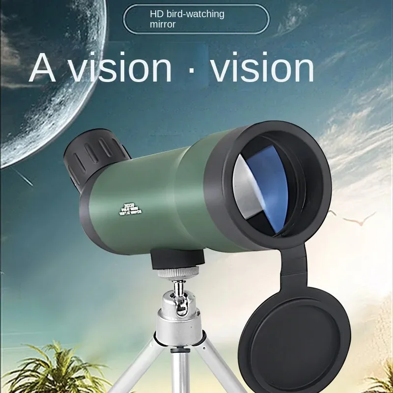 New product 20x50 bird-watching mirror monocular high-definition high-power low-light night vision vision mobile phone camera