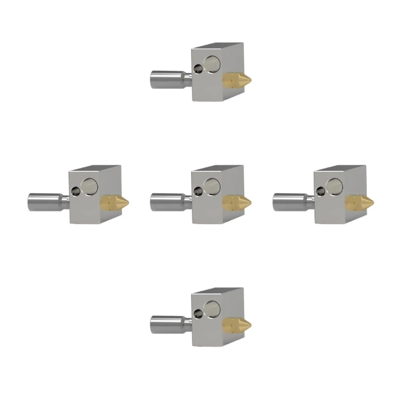 

1Set Hot End with 0.4MM Nozzle V2 Hotend Extruder for Zortrax M200 3D Printer Heater Block Print for Head Accessorie 25UB