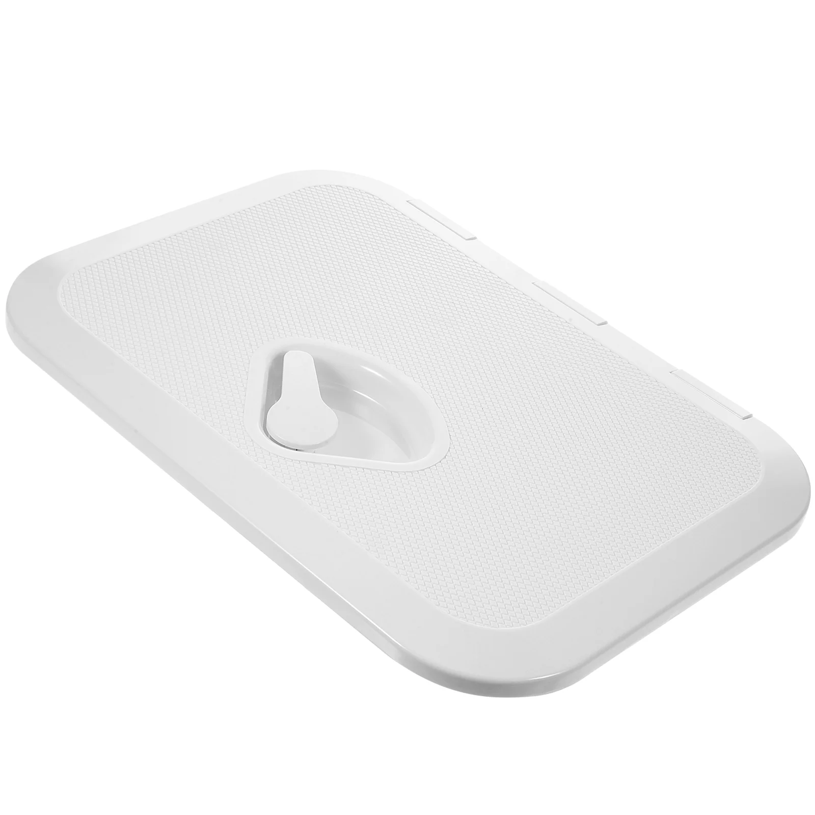 

Deck Hatch Cover Marine Inspection with Access & Lid Embedded Boat Storage Aluminum Accessories Recessed Handle White Latches