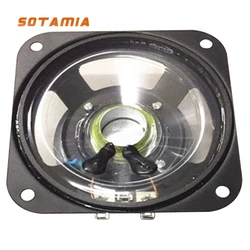 SOTAMIA 2Pcs 3.5 Inch Audio Speaker 87mm 8 Ohm 10W Transparent Waterproof Speaker 60 Magnetic Sound Music HIFI Loudspeaker