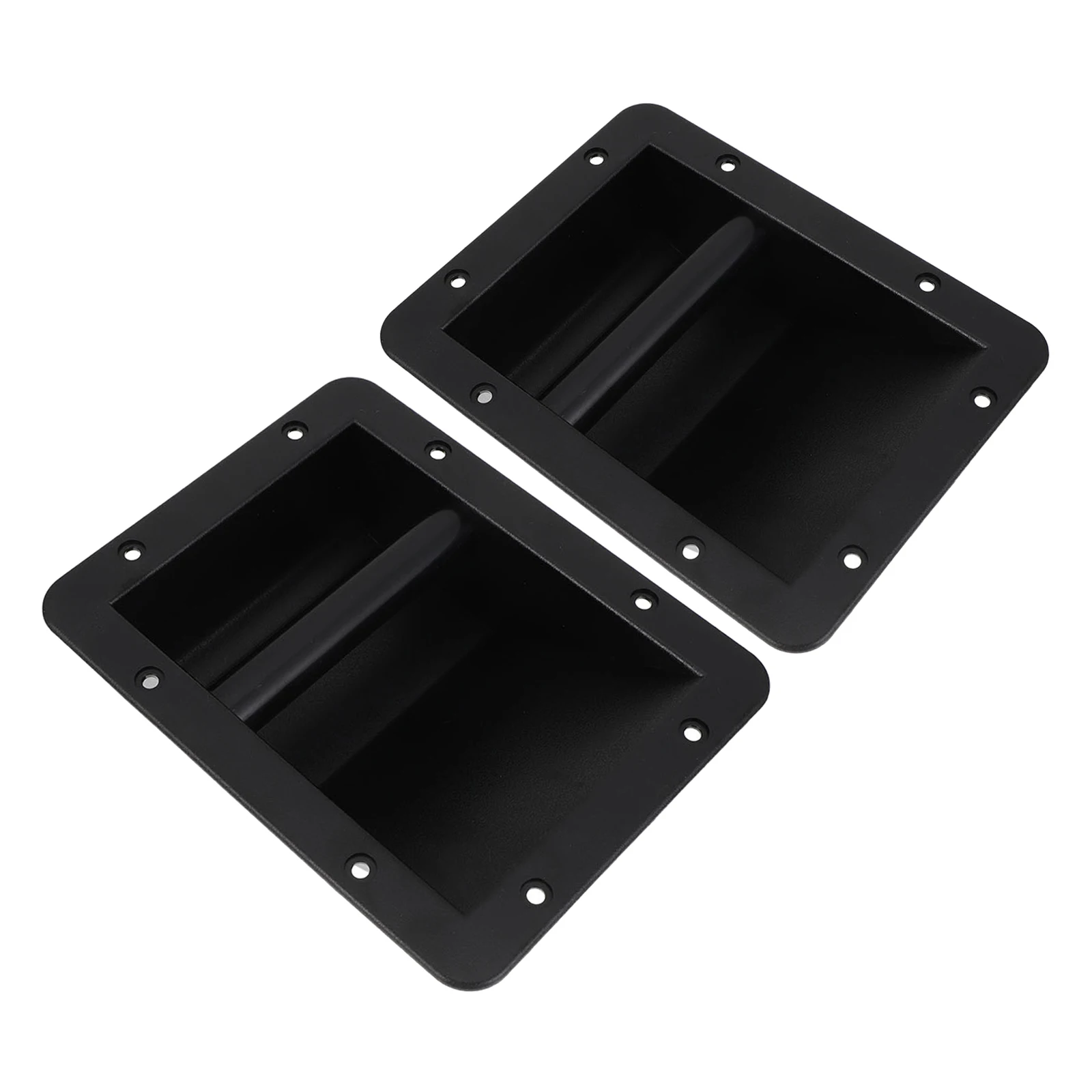 2 قطعة مقابض مكبر الصوت راحة قسط الصوت مقابض للخزانة ل صندوق مكبر الصوت المحمولة مقبض سحب الثقيلة قوي السلس #1