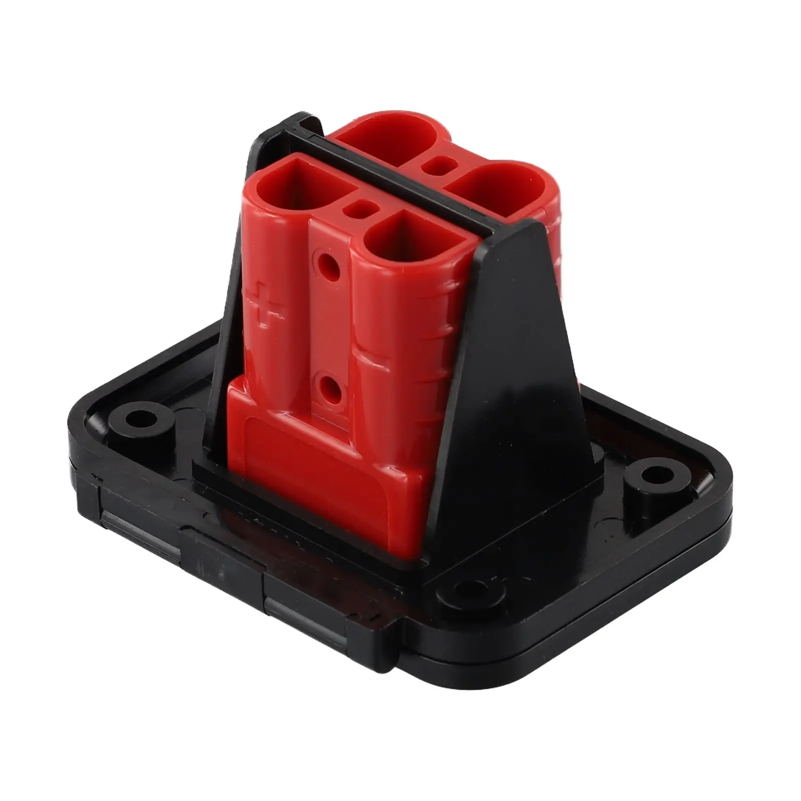 1 Set 50A Twin Dual Flush Mount Bracket For Anderson Plug Connector Flush Mounts Brackets Panel Cover For Caravan Yacht Panels