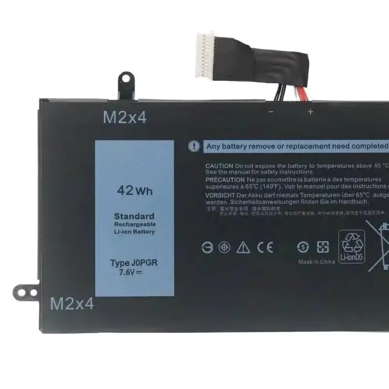 

Для Dell Latitude 5285 5290 серии 2-в-1, 7,6 В, 42 Втч, аккумулятор J0PGR JOPGR 0FTH6F