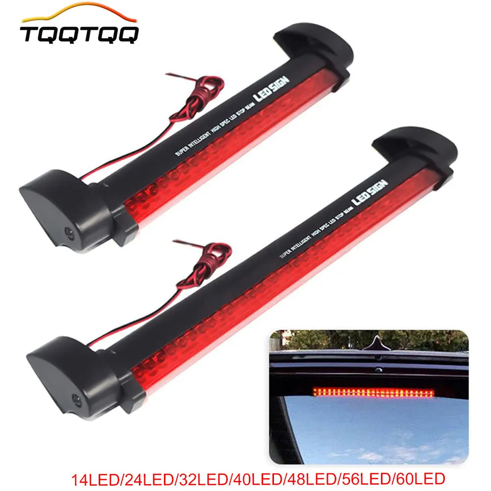 Luz LED roja para vehículo, fuente de luz para coche, luces externas, antiniebla, luz trasera de advertencia de freno, lámpara DC 12V de alta calidad