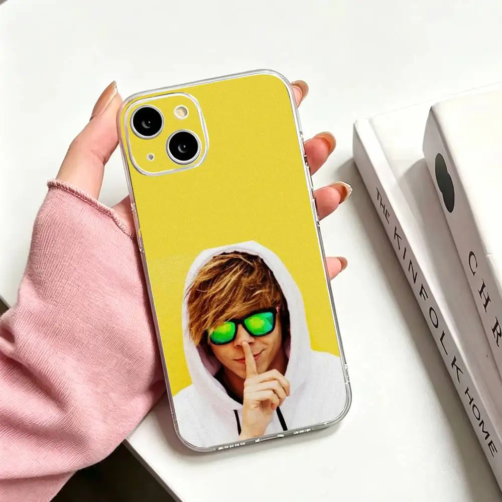El Rubius-OMG  Phone Case For iPhone 17 16 15 14 13 12 11 Mini Pro Max Plus Transparent Cover
