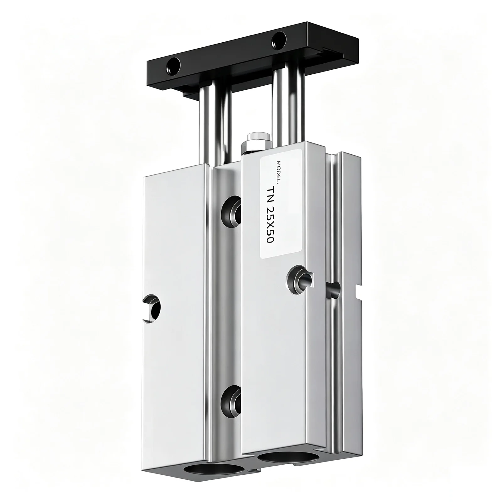 TN Twin Shaft Air Cylinder, Small Double Rod Pneumatic Cylinder with Double Thrust Output