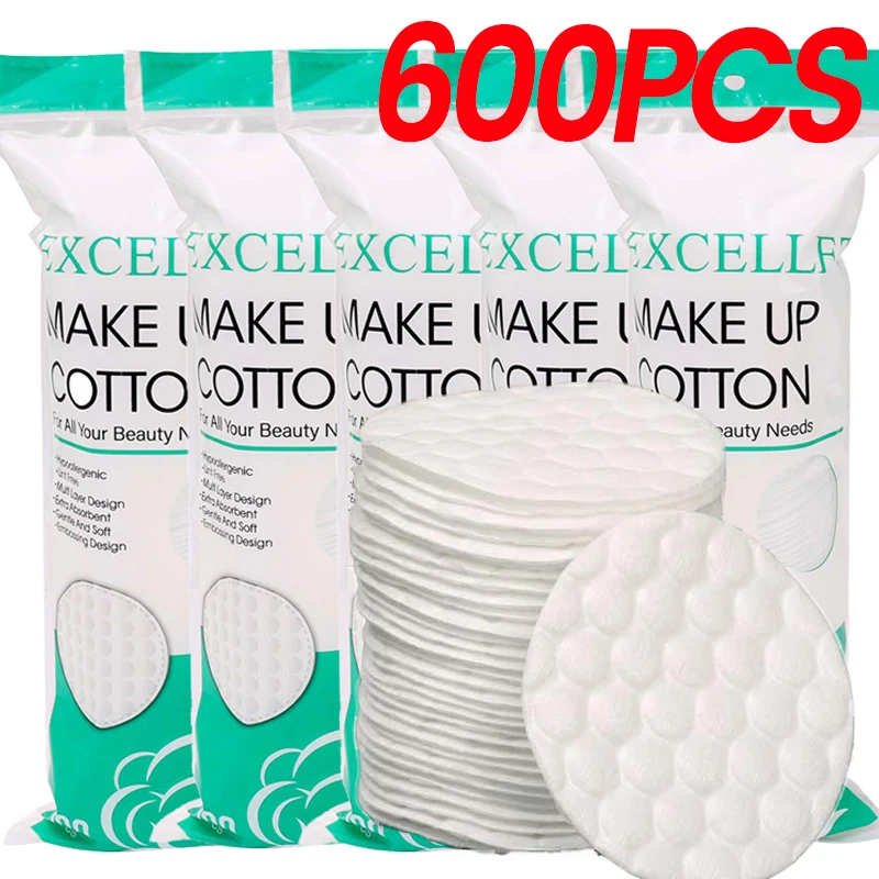 Disposable Soft Circular Makeup Remover Pads for Daily Use