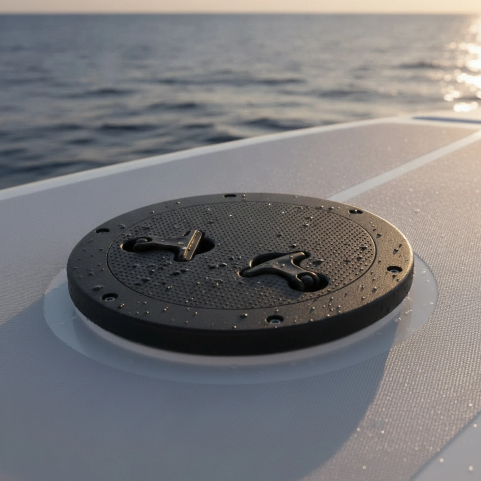 Easy to Install Marine Access Hatch Cover Flush Mount Boat Deck Plate for Watersport Equipment view 4