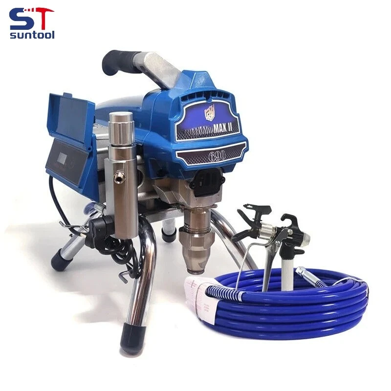 Suntool 110v/220v 3200psi 3L/min 690 Hvlp Electric Airless Paint Sprayer Machine for House Decoration