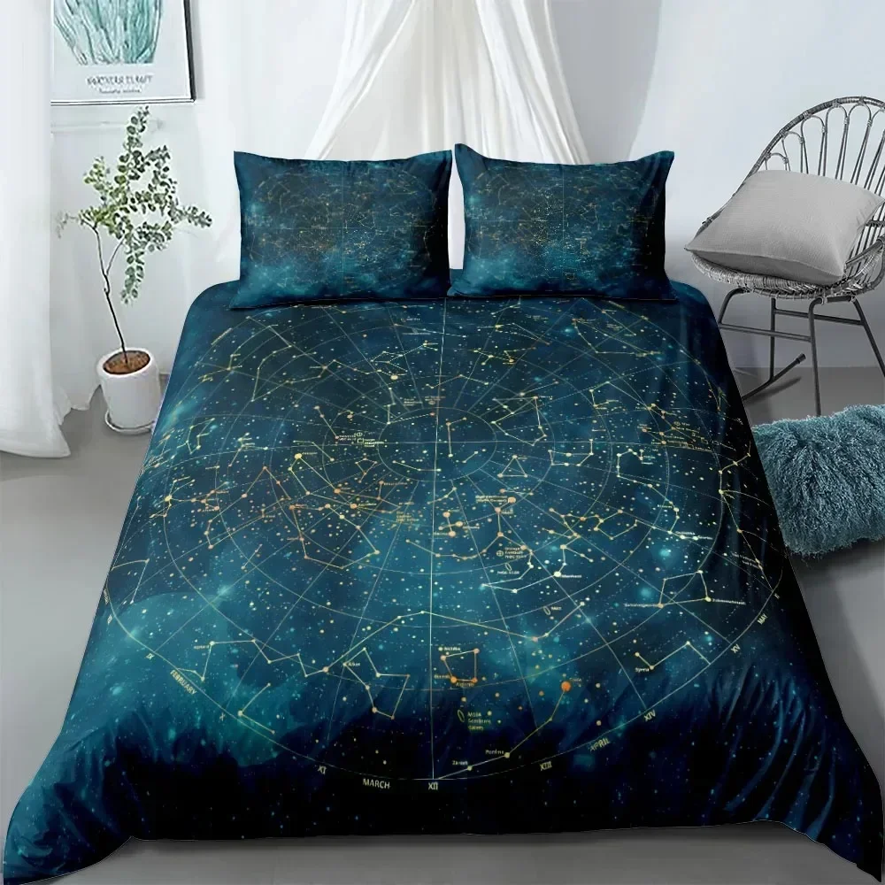Gothic Bats Black Duvet Cover Set King Queen Double Full Twin Single Size Duvet Cover Pillow Case Bed Fashion Set - view 4