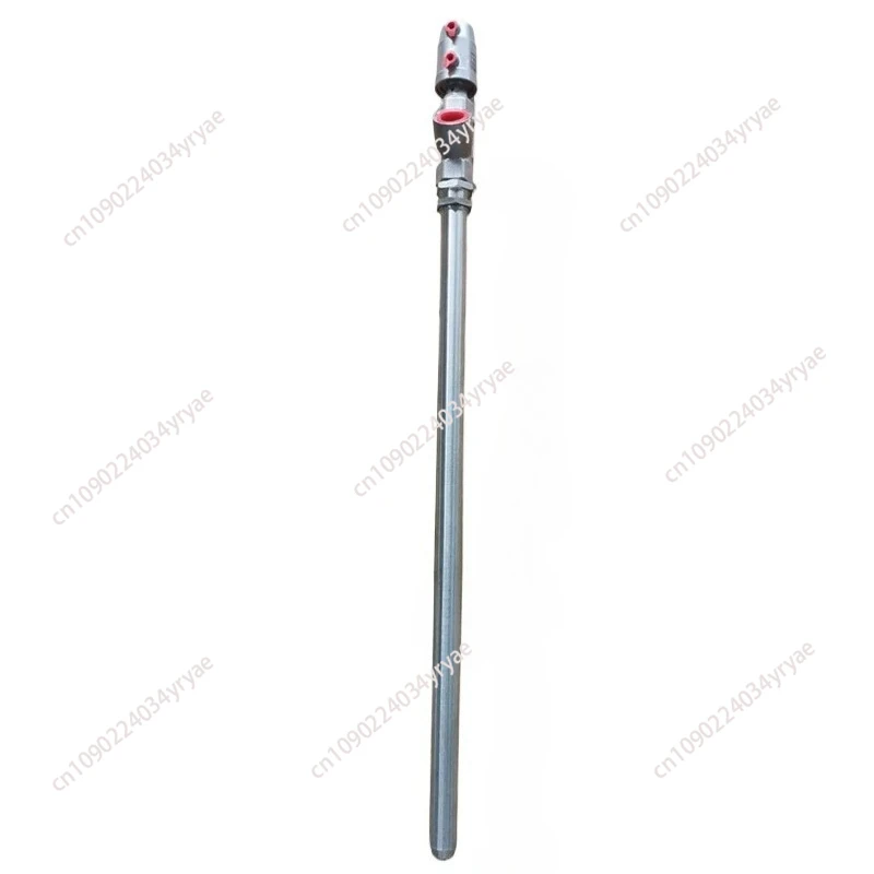 

Extended rod 500mm liquid filling valve Feeding valve 4 points Stainless steel pneumatic filling head Discharging nozzle valve