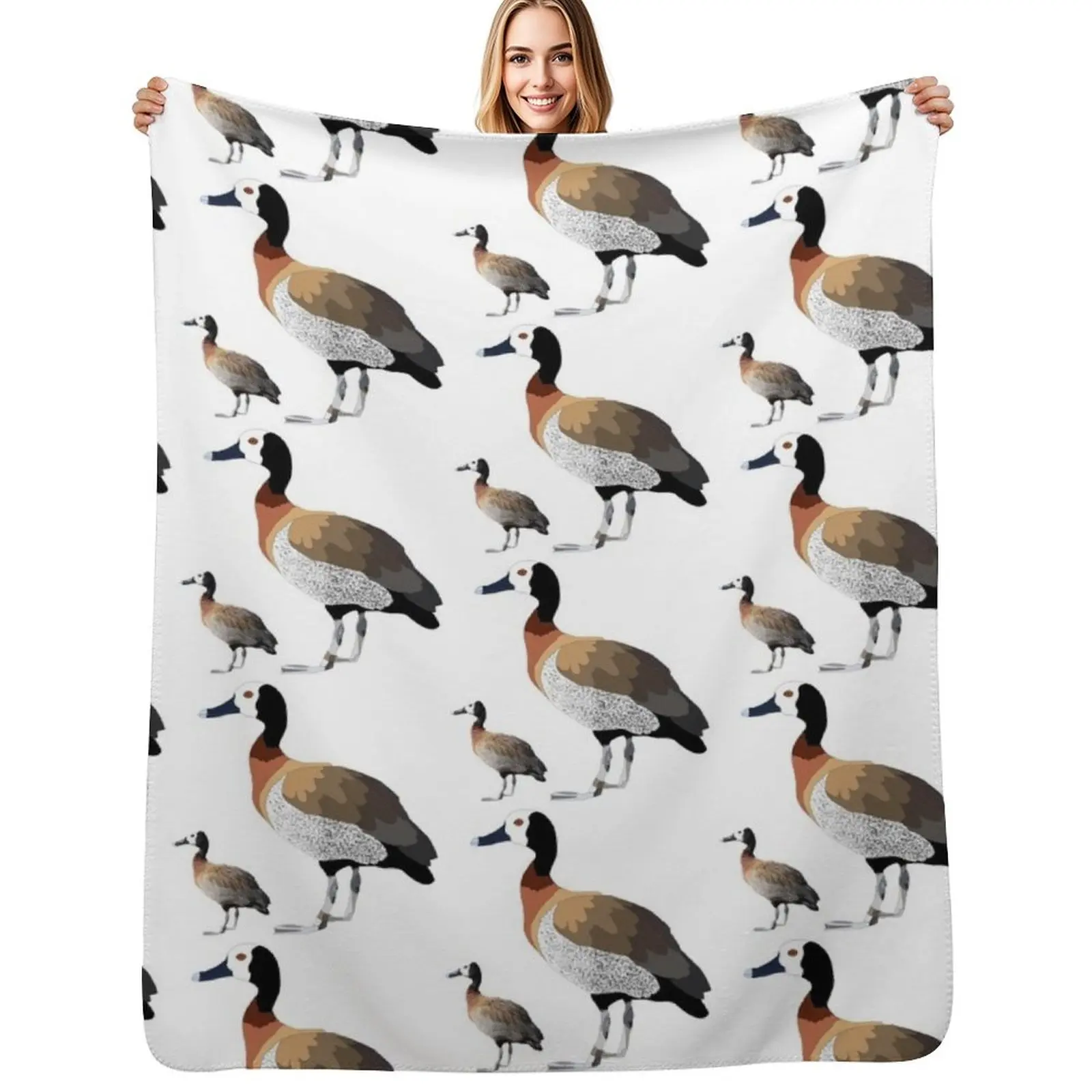 Ducky Ducks Throw Blanket Durable Warm Blanket for Daily Home Use