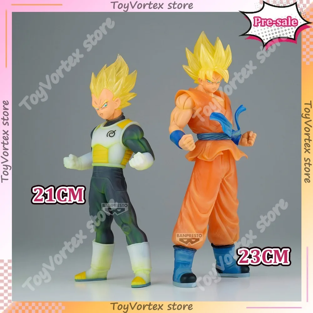 

Pre-sale BANPRESTO Dragon Ball Action Figure Super CLEARISE Son Goku Vegeta Animal Figurine Figure Goku Model Vegeta Model Toys