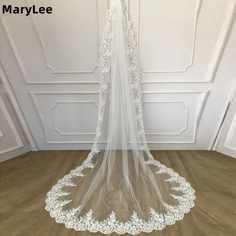 elegant-lace-appliques-wedding-veil-with-comb-white-ivory-long-cathedral-veil-customized-one-tier-lace-trim-bride-wedding-veils