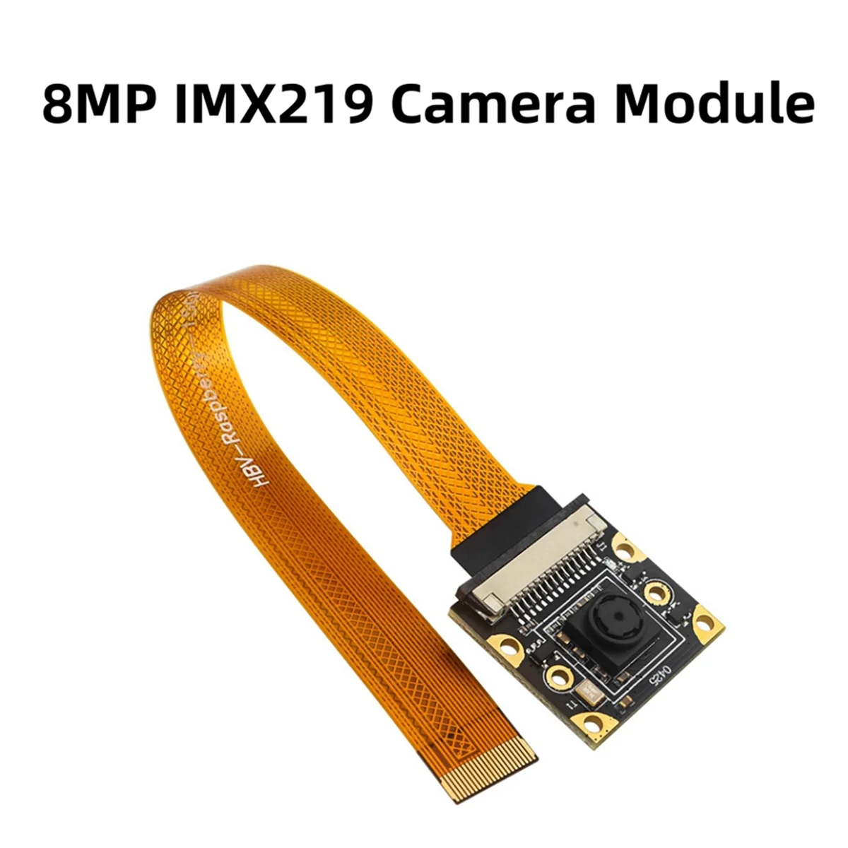 8MP IMX219 1080P modul kamera untuk Raspberry Pi 5, 77 ° FOV antarmuka MIPI-CSI, dilengkapi dengan untuk kabel fleksibel Pi5 CSI