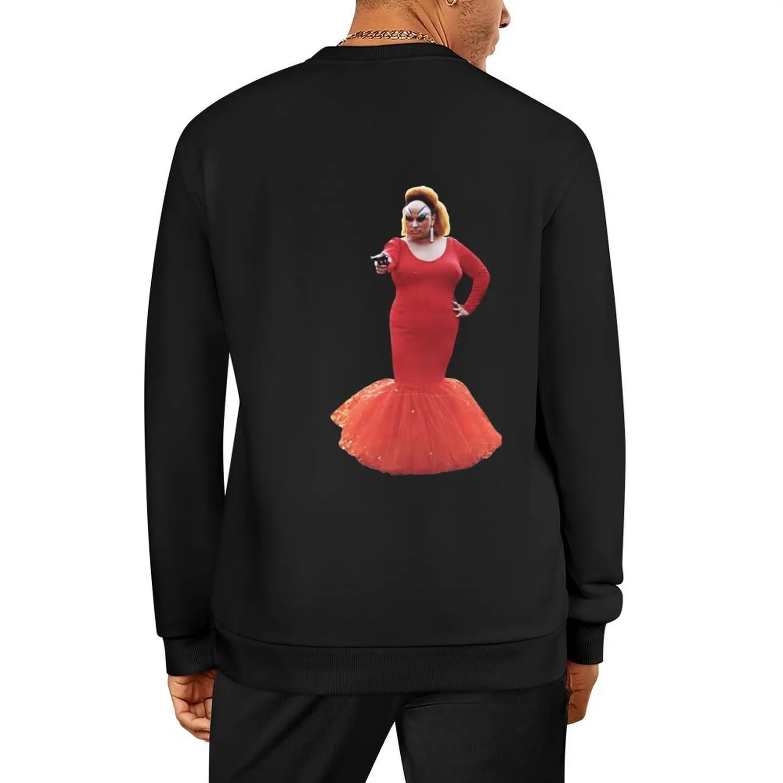 

Divine Pink Flamingos (color) Pullover korean style clothes tracksuit anime clothing fashion men hoody