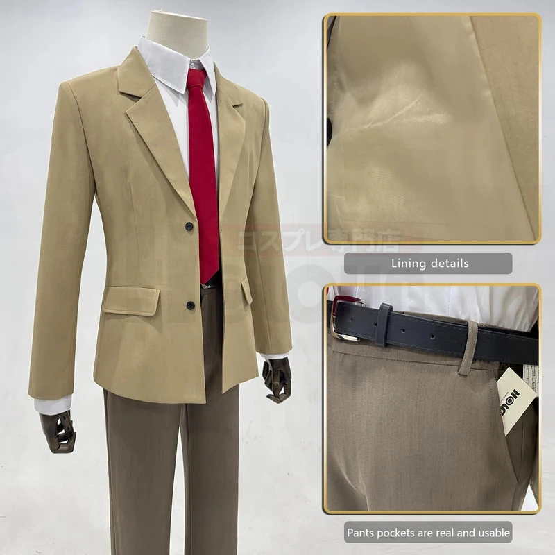 ▶❤Gachiakuta Anime Enjin Cosplay Costume Set Embroidery Jacket Pants Bag Halloween Christmas Unisex❤◀ - view 3