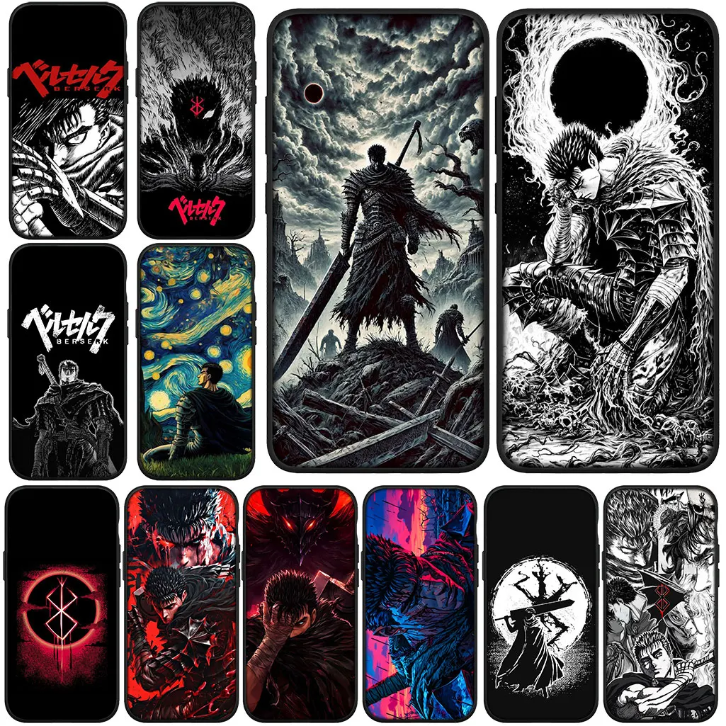 Мягкий чехол для Huawei P30 P20 Mate 20 Pro P10 Lite Y6P Y7A Y8S Y7 Y9 Prime 2019 Comics Berserks Anime Guts Cover Чехол для телефона