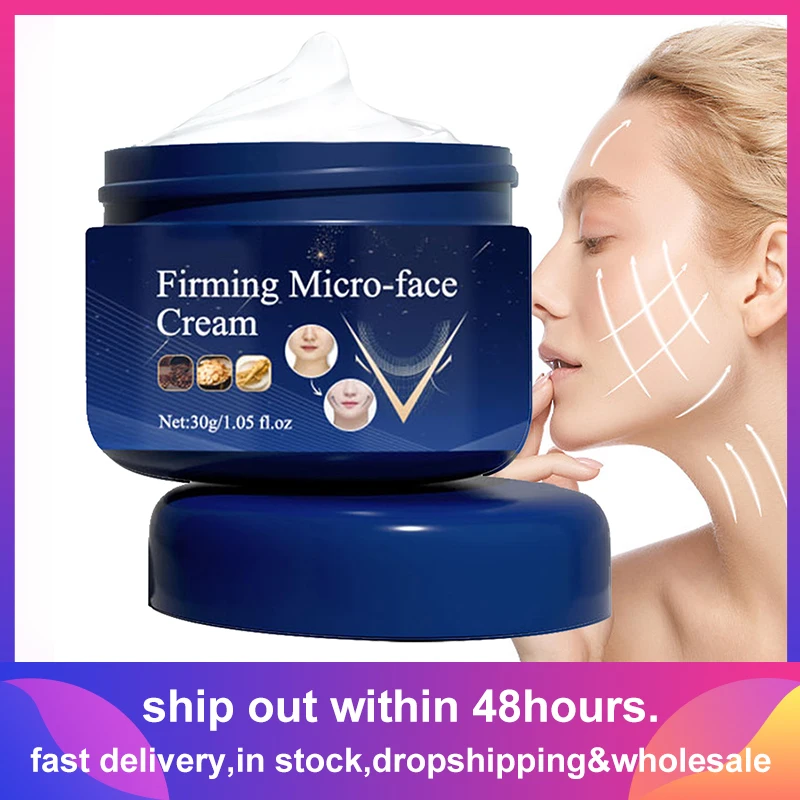 

Skin Tightening Cream For Face Double Chin Reducer For Women Contouring V Line Shaping Slimming And Firming Face Lift Cream