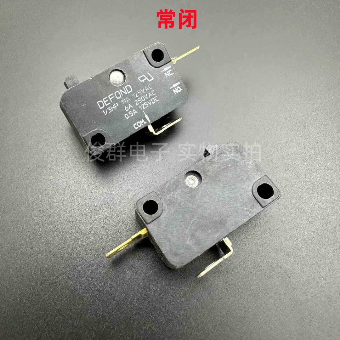 10pcsa/micro switch 2 feet normally closed 6A stroke detection reset power button