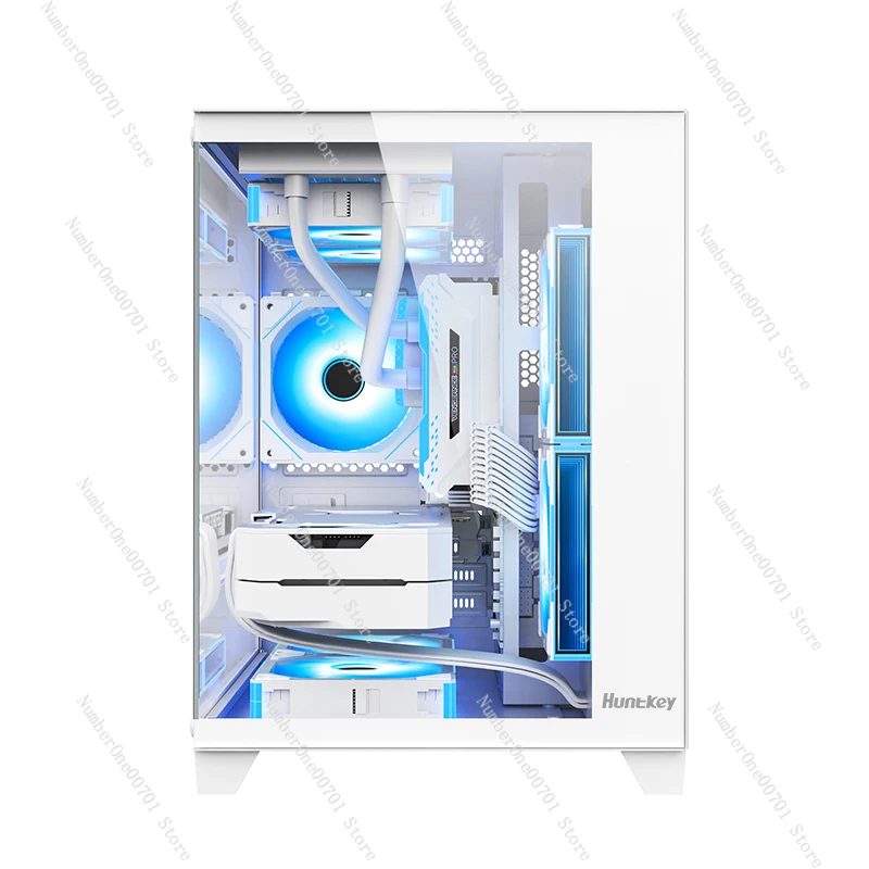 

S900/320 Sandstorm Sea View Room Computer Case Desktop Host m-atx Water Cooling 240 Side Through Game