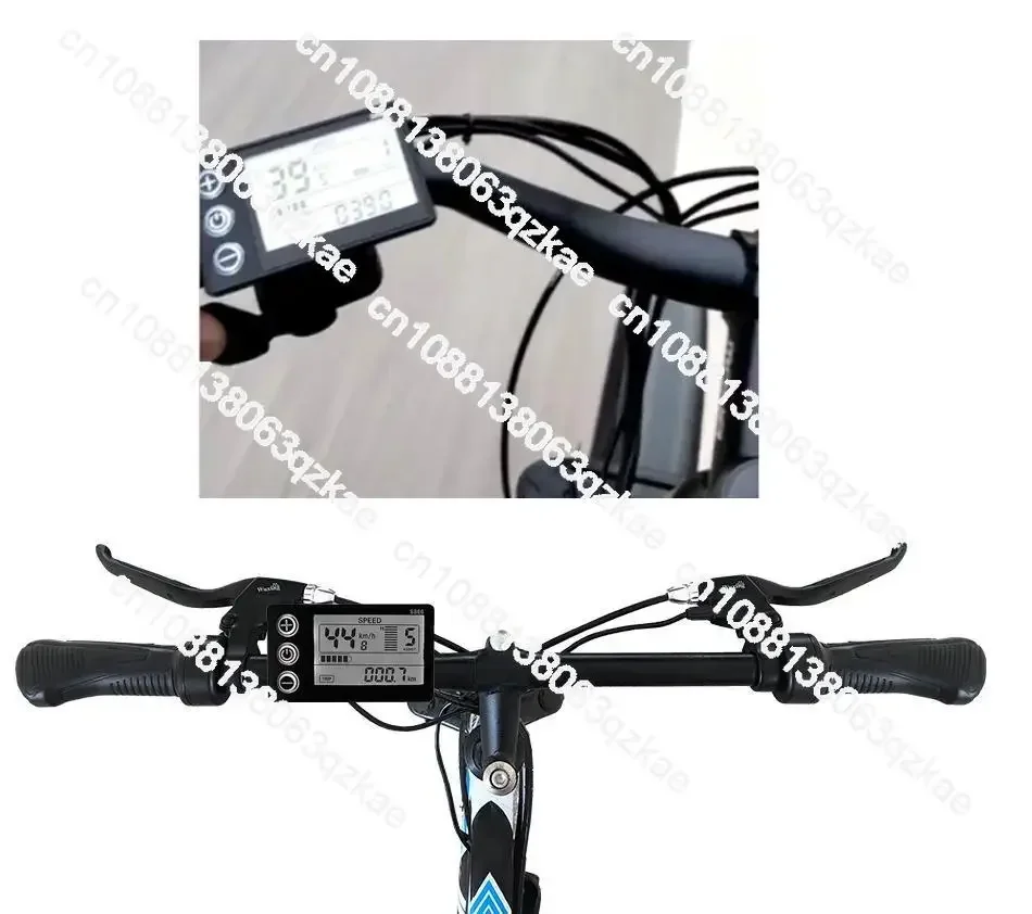 Electric bicycle lithium battery LCD instrument display switch S866 smart display 36 volts 48 volts