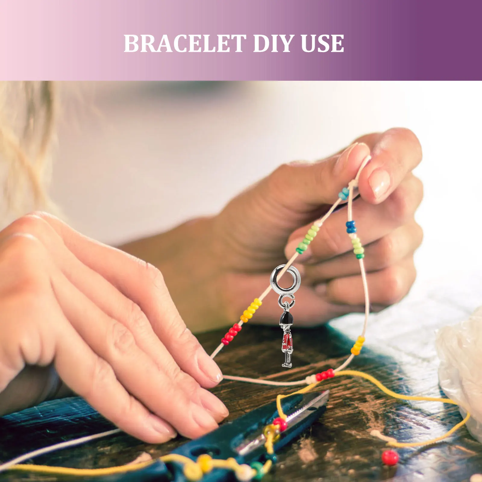 

5 шт., брелок, аксессуары, подвески для браслетов, рождественский кулон, ожерелье, Щелкунчики