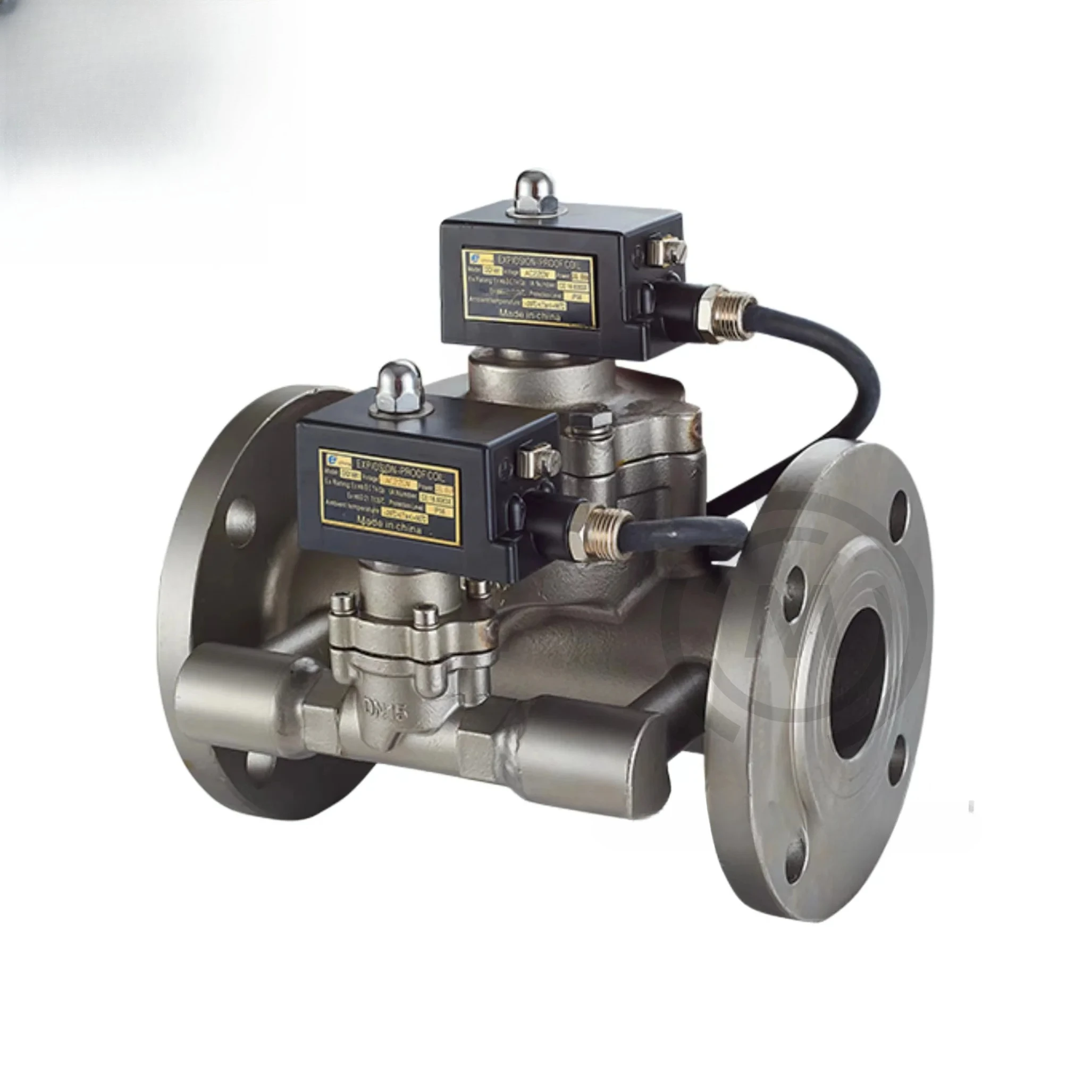 Diesel-Durchflussmesser Teile Magnetventil SV-50/80 Edelstahl Dual Flow Kolben Magnetventil