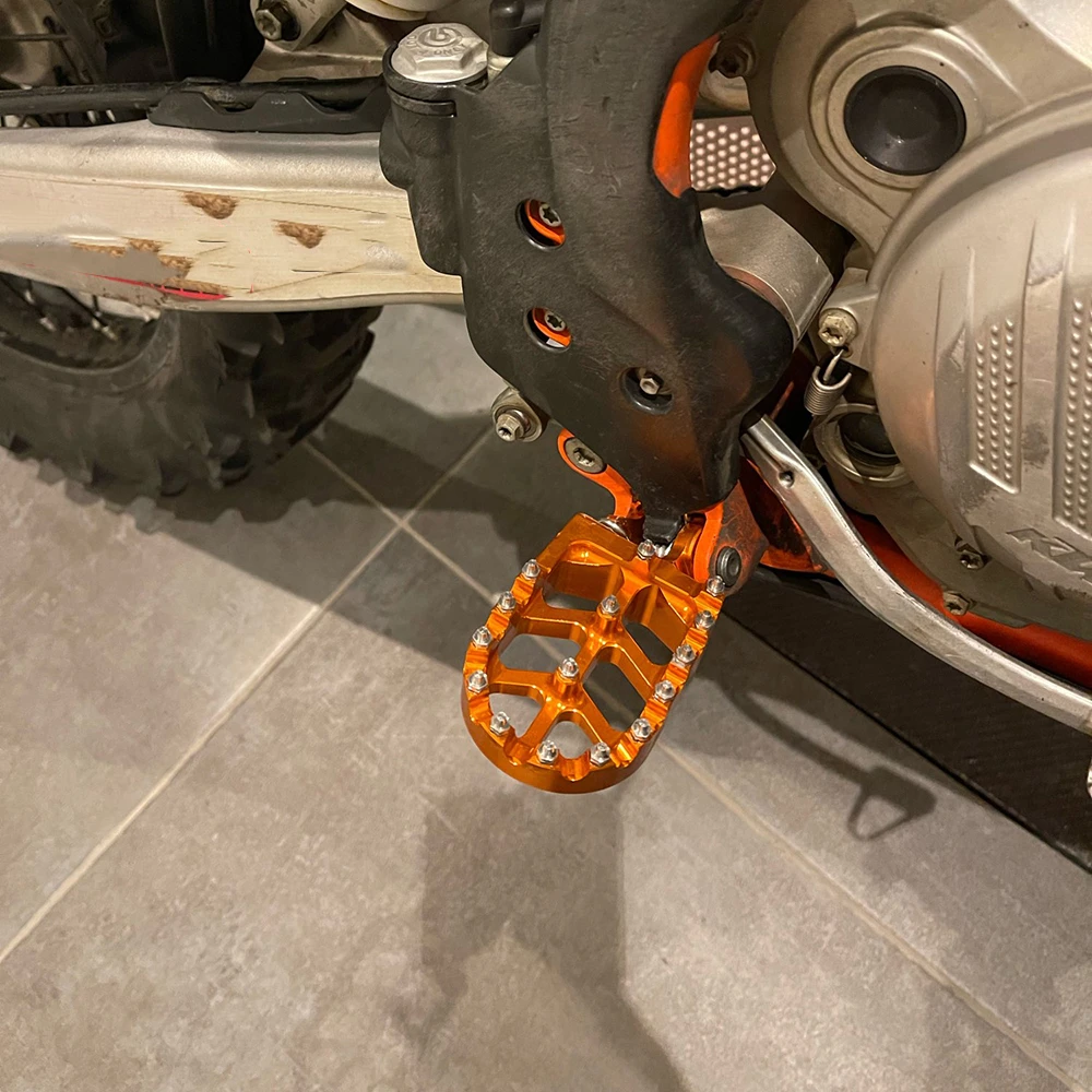 Fußrasten Fußpedale für KTM 125 150 200 250 300 350 400 450 500 SX SXF EXC EXCF XC XCF X-CF XCW EXC-F Zubehör – Detail 13