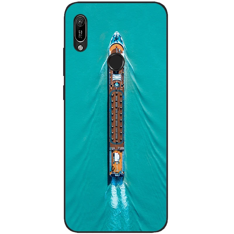 Per Honor 8A custodia per huawei honor 8A custodia Cover posteriore in silicone TPU per Honor 8A JAT-LX1 8 A Honor 8A prime Panda tiger cat