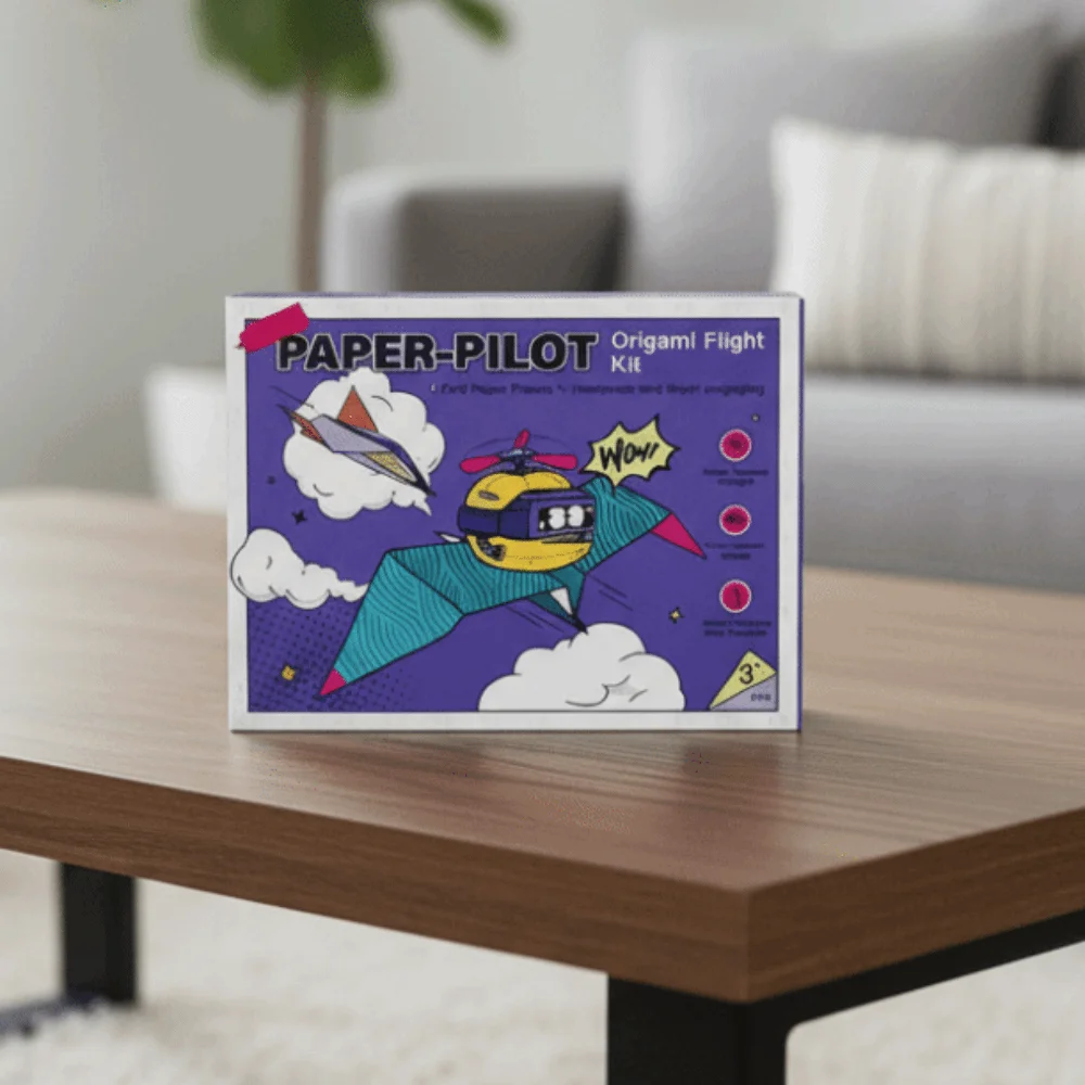 종이 수제 비행기 종이접기 예술 학습 몬테소리 비행기 종이접기 세트 접기 3D 다용도 종이 항공기